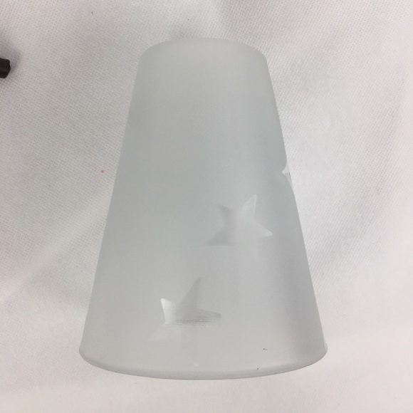 Frosted Glass Top Iron Base Spider & Web Lantern - Picture 6 of 8